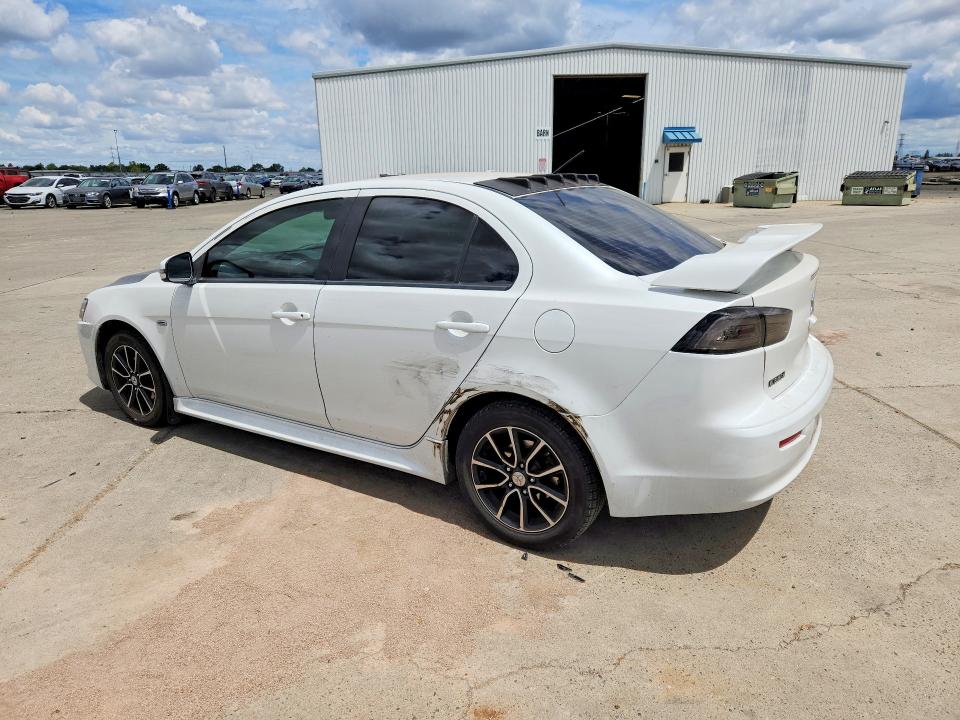 2017 Mitsubishi Lancer VIN JA32U2FU7HU002690 COPART salvage auction — REAR END, Ca - Salvage Certificate, sold $1,300 on 2026-07-06 (photo 2)