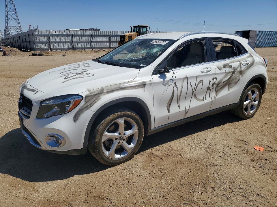 2018 Mercedes-benz VIN WDCTG4EB2JJ519504 COPART salvage auction — VANDALISM, Ca - Salvage Certificate, sold $825 on 2026-08-03 (photo 1)