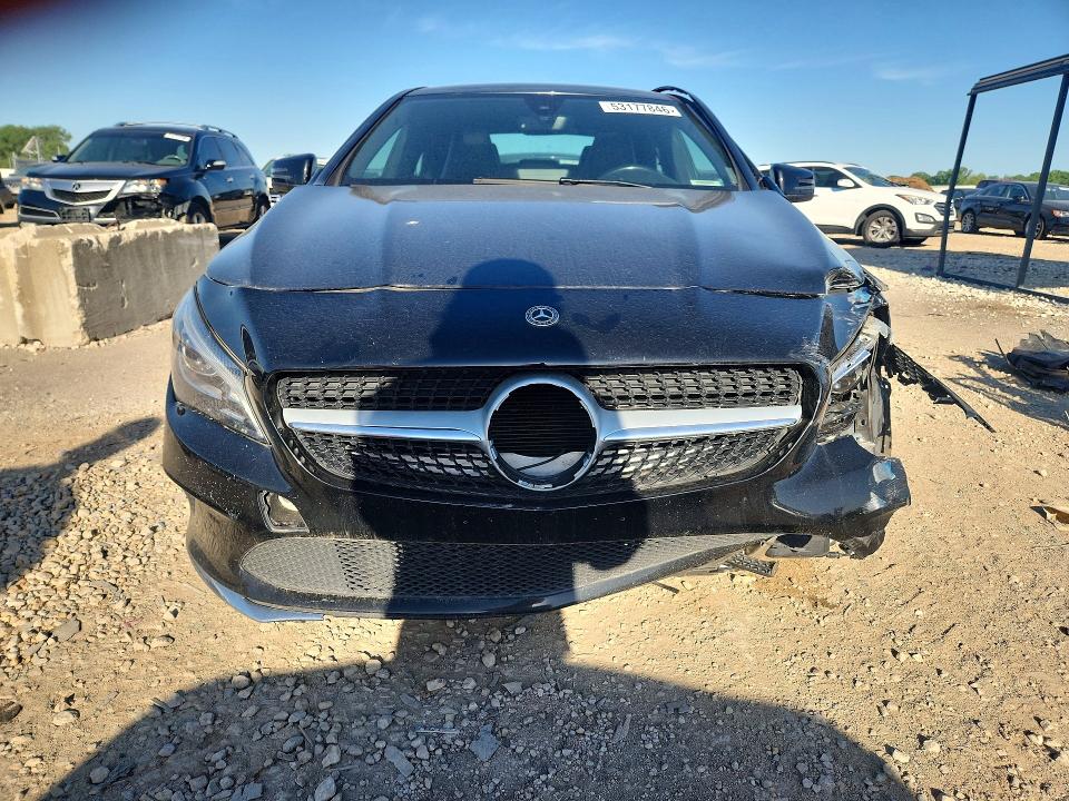 2018 Mercedes-benz Cla-klasse VIN WDDSJ4GB4JN658970 COPART salvage auction — FRONT END, Il - Salvage Certificate, sold $8,300 on 2026-07-28 (photo 5)