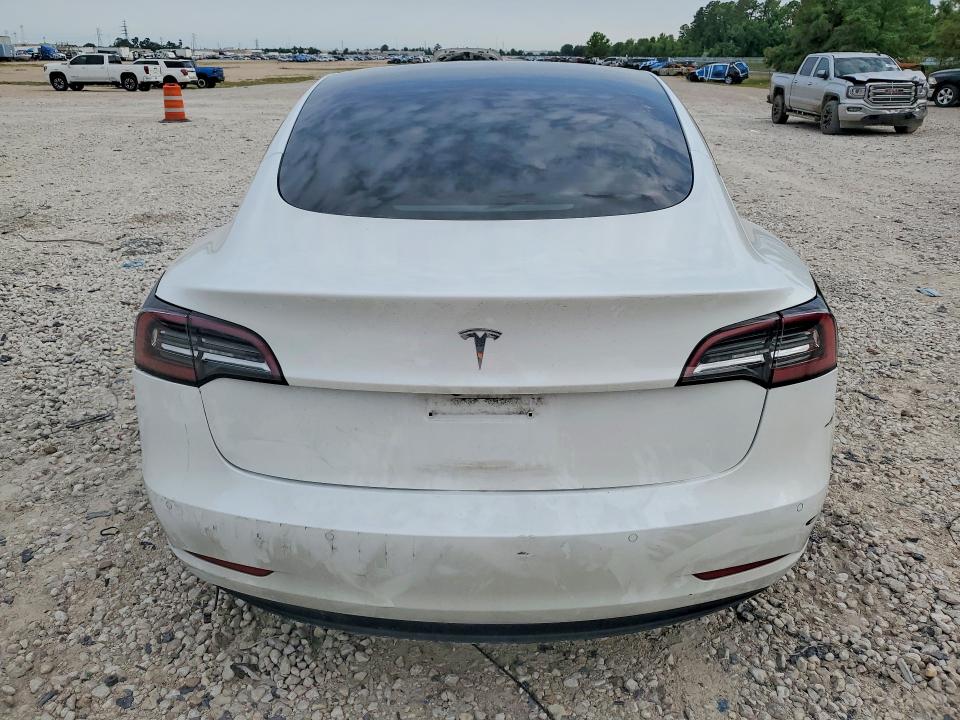 2021 Tesla VIN 5YJ3E1EA3MF091603 COPART salvage auction — FRONT END, Tx - Certificate Of Title, sold $4,600 on 2026-07-28 (photo 6)