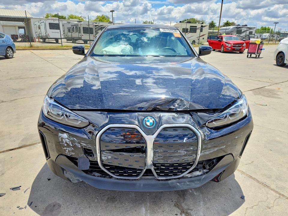 2024 BMW I4 VIN WBY43AW07RFS74584 COPART salvage auction — FRONT END, Ca - Salvage Certificate, sold $12,200 on 2026-07-06 (photo 5)