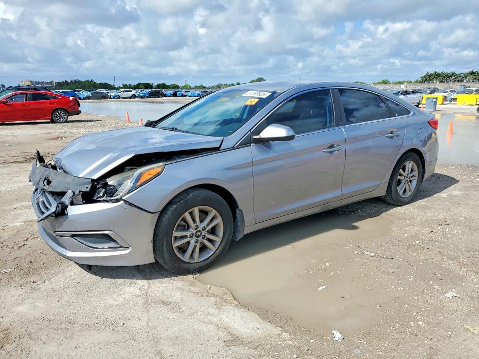 2016 Hyundai VIN 5NPE24AF1GH416971 COPART salvage auction — FRONT END, Fl - Cert Of Title Slvg Rebuildable, sold $1,350 on 2026-07-27 (photo 1)