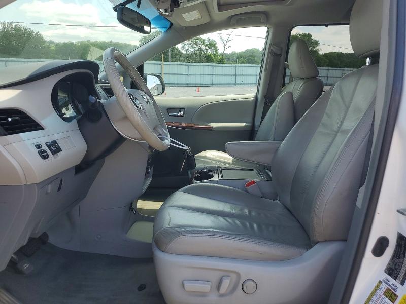2014 Toyota Sienna VIN 5TDYK3DC3ES492420 COPART salvage auction — FRONT END, Tn - Salvage Certificate, sold $2,350 on 2026-07-27 (photo 7)