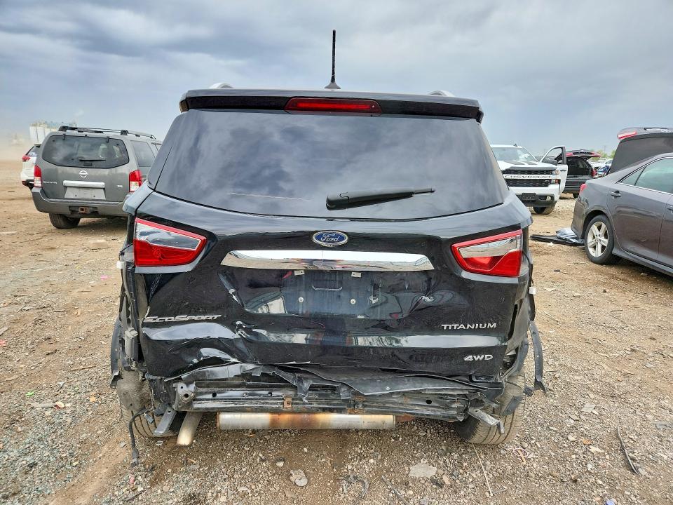 2020 Ford Ecosport VIN MAJ6S3KL6LC351484 COPART salvage auction — REAR END, Il - Salvage Certificate, sold $2,100 on 2026-07-24 (photo 6)