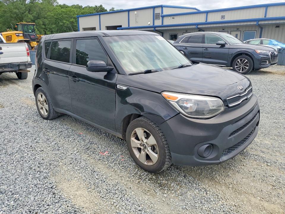 2018 Kia Soul VIN KNDJN2A28J7541176 COPART salvage auction — FRONT END, Nc - Salvage Certificate Of Title, sold $625 on 2026-07-02 (photo 4)