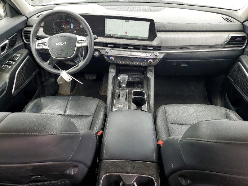 2023 Kia Telluride VIN 5XYP3DGC7PG381587 COPART salvage auction — REAR END, IN - CERT OF TITLE-SALVAGE TITLE, sold $11,200 on 2026-07-10 (photo 8)