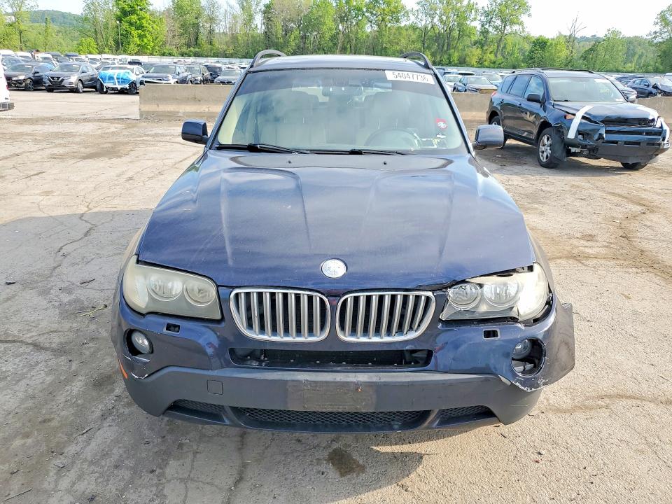 2008 BMW X3 VIN WBXPC93498WJ17208 COPART salvage auction — FRONT END, NY - MV-907A SALVAGE CERTIFICATE, sold $325 on 2026-07-14 (photo 5)