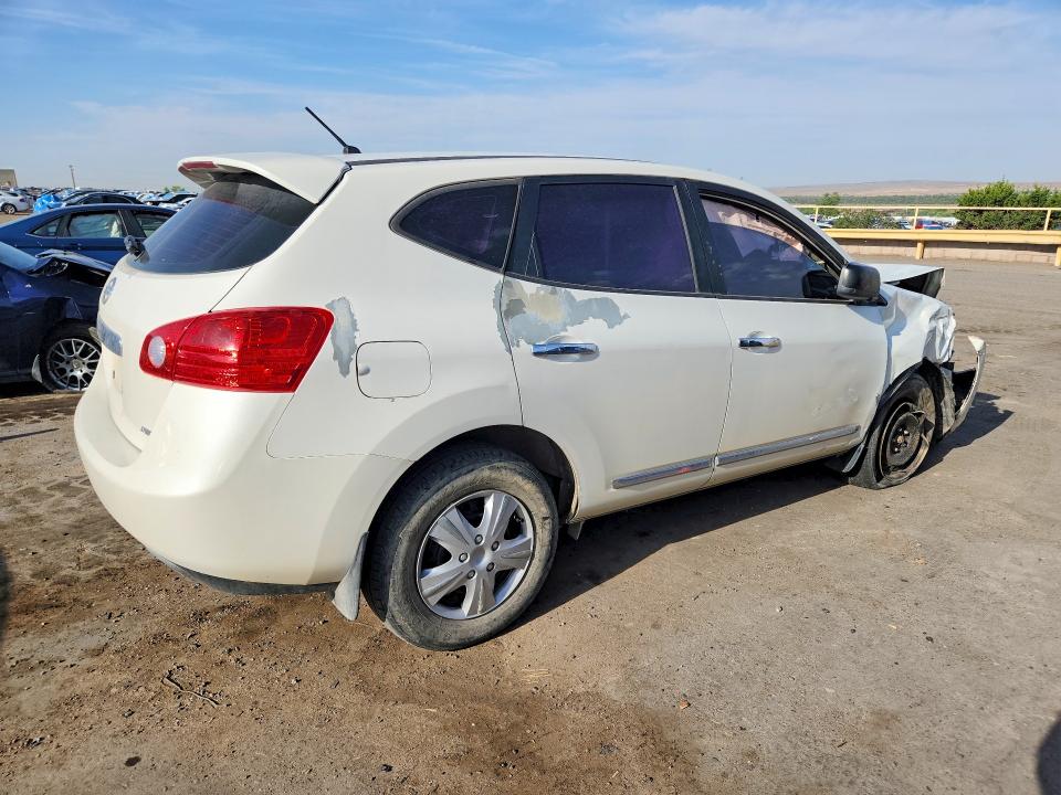 2013 Nissan Rogue sport VIN JN8AS5MV9DW638353 COPART salvage auction — FRONT END, Nm - Cert Of Title-Salvage, sold $175 on 2026-07-06 (photo 3)