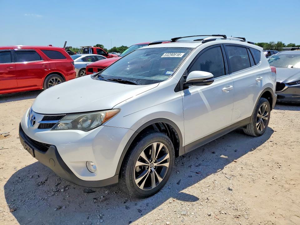 2015 Toyota VIN 2T3YFREV3FW140204 COPART salvage auction — MINOR DENT/SCRATCHES, Tx - Salvage Vehicle Title, sold $6,100 on 2026-07-09 (photo 1)
