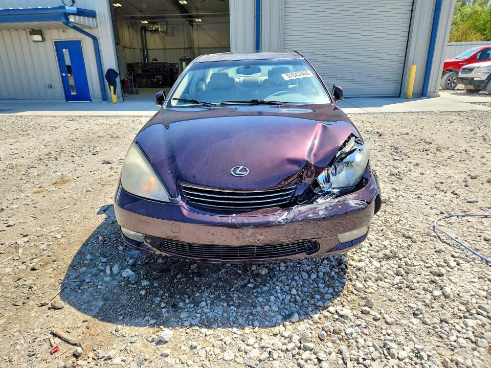 2004 Lexus Es 330 VIN JTHBA30G540004246 COPART salvage auction — FRONT END, Mi - Certificate Of Title, sold $725 on 2026-07-02 (photo 5)
