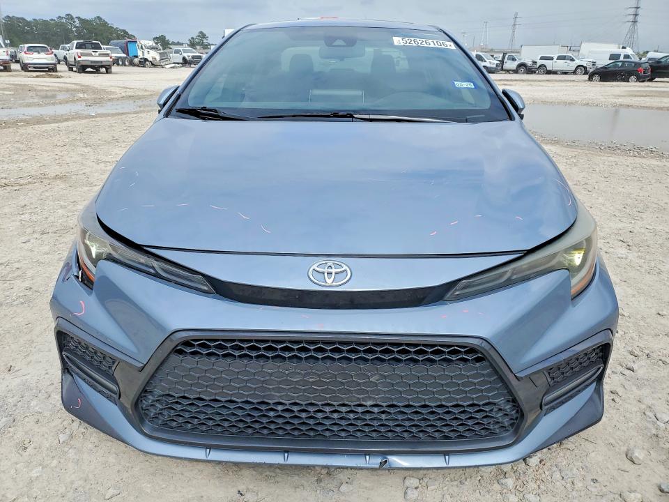 2020 Toyota Corolla VIN JTDP4RCE8LJ010580 COPART salvage auction — VANDALISM, Tx - Salvage Vehicle Title, sold $6,500 on 2026-07-10 (photo 5)