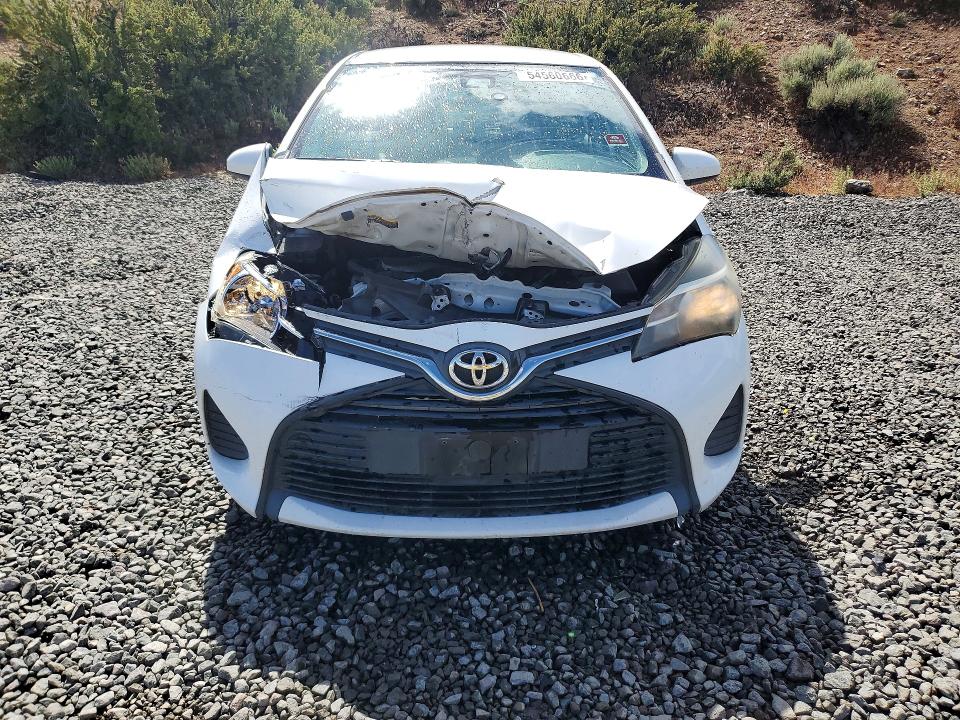 2017 Toyota Yaris VIN VNKKTUD3XHA079833 COPART salvage auction — FRONT END, Nv - Salvage Title, sold $700 on 2026-07-30 (photo 5)