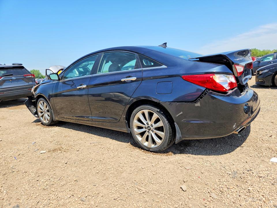 2013 Hyundai Sonata VIN 5NPEC4ACXDH669141 COPART salvage auction — REAR END, Il - Salvage Certificate, sold $700 on 2026-07-29 (photo 2)
