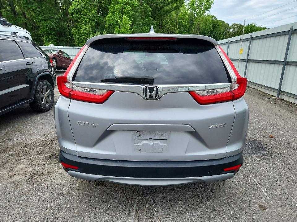 2018 Honda Cr-v VIN 7FARW2H51JE070955 COPART salvage auction — FRONT END, Nj - Cert Of Title-Salvage, sold $150 on 2026-07-21 (photo 6)