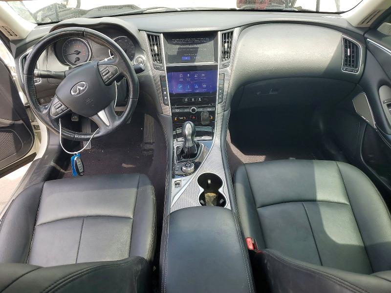 2017 Infiniti VIN JN1EV7AP6HM738260 COPART salvage auction — FRONT END, Tx - Salvage Vehicle Title, sold $2,000 on 2026-07-23 (photo 8)