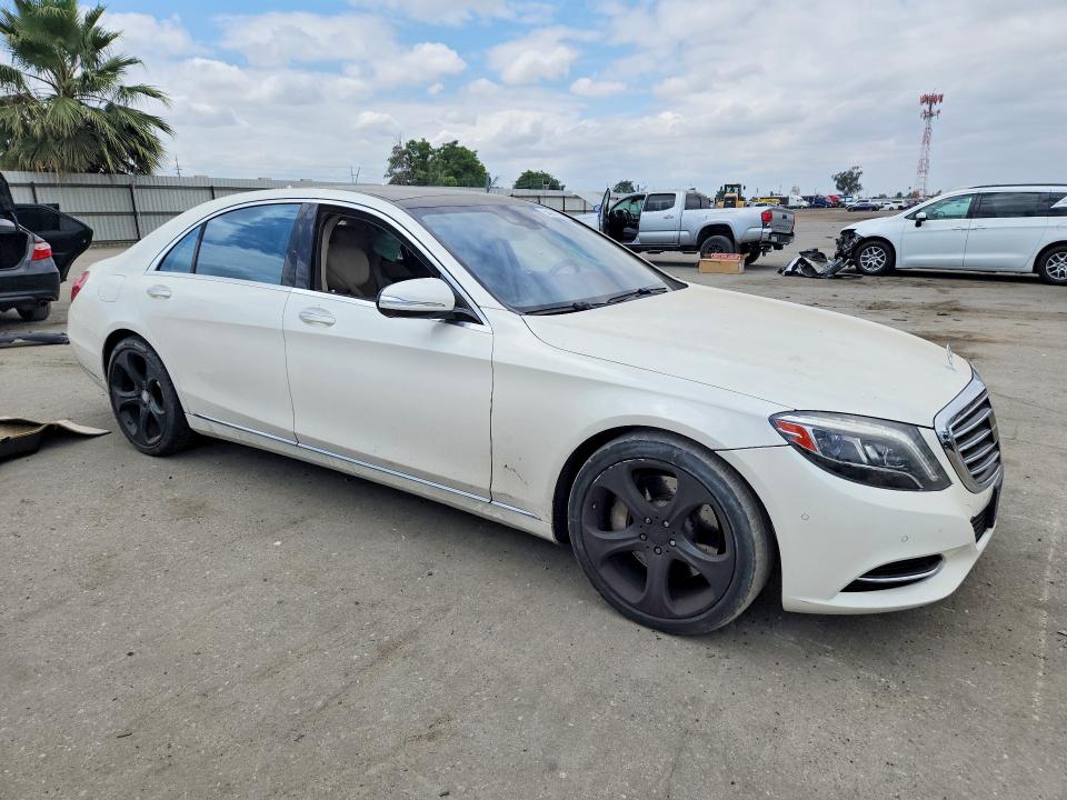 2014 Mercedes-benz S-klasse VIN WDDUG8CB0EA058416 COPART salvage auction — SIDE, Ca - Salvage Certificate, sold $4,200 on 2026-07-06 (photo 4)