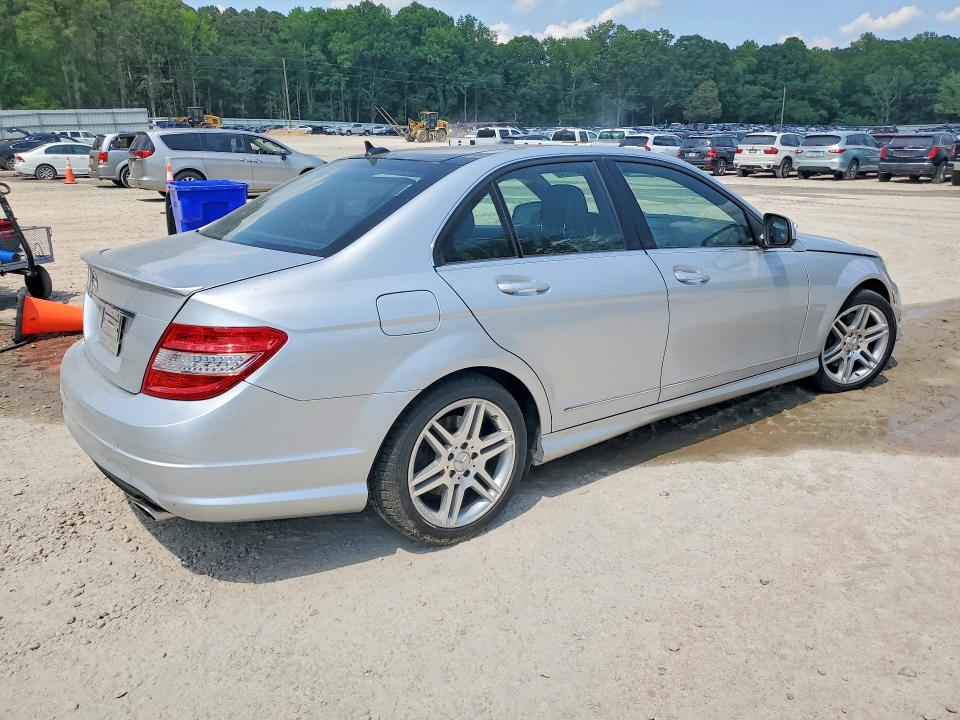 2008 Mercedes-benz C-klasse VIN WDDGF56X28F043154 COPART salvage auction — FRONT END, Nc - Salvage Certificate Of Title, sold $325 on 2026-07-24 (photo 3)