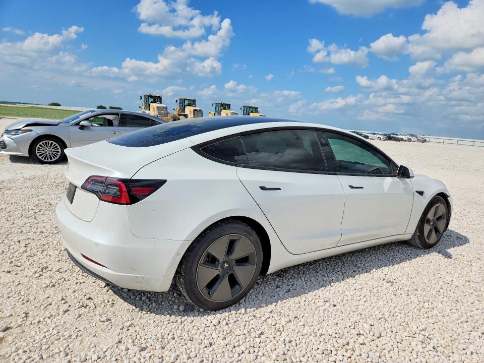 2021 Tesla Model 3 VIN 5YJ3E1EA9MF002696 COPART salvage auction — FRONT END, Salvage Title, sold $9,000 on 2026-07-16 (photo 3)