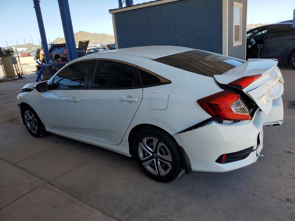 2018 Honda Civic VIN 2HGFC2F5XJH604332 COPART salvage auction — REAR END, Az - Cert Of Title - Salvage, sold $3,950 on 2026-07-02 (photo 2)