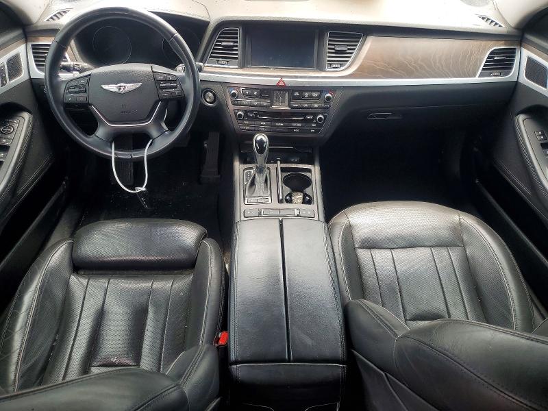 2015 Hyundai Genesis VIN KMHGN4JF7FU054550 COPART salvage auction — Burn Engine, Tx - Salvage Vehicle Title, sold $800 on 2026-07-13 (photo 8)