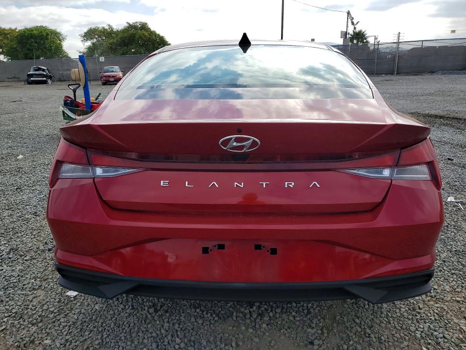 2023 Hyundai VIN KMHLS4AG7PU418631 COPART salvage auction — FRONT END, Ca - Salvage Certificate, sold $2,000 on 2026-07-02 (photo 6)