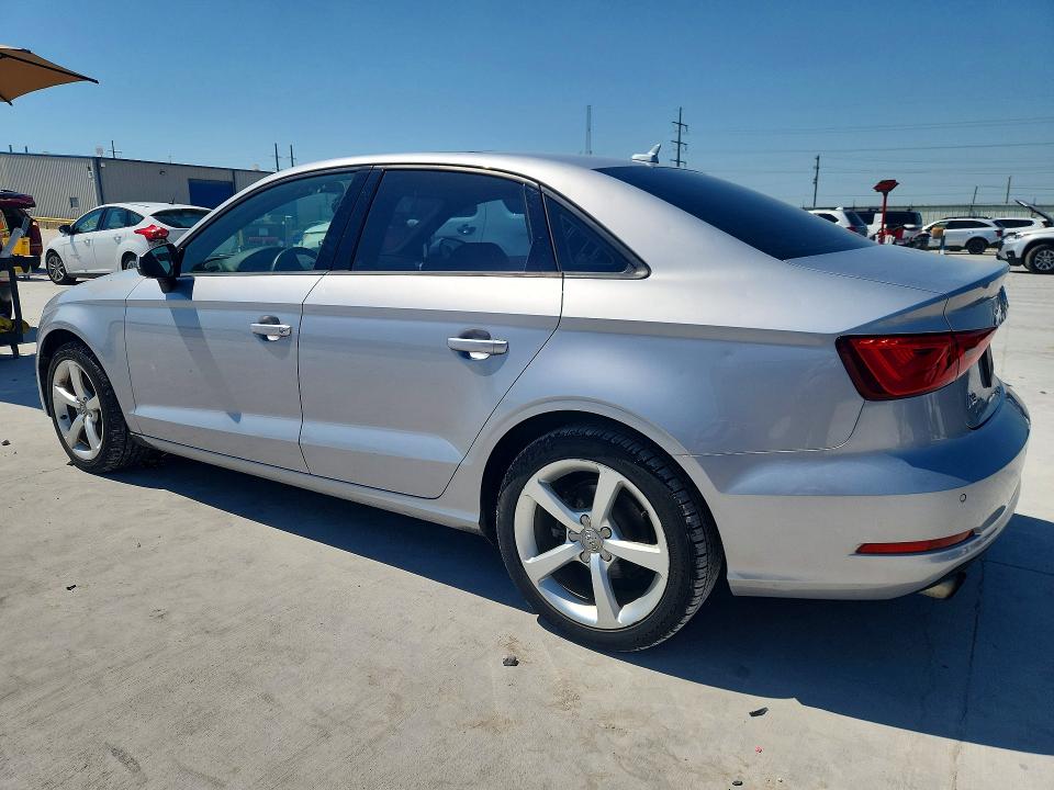 2016 Audi A3 VIN WAUB8GFF3G1105137 COPART salvage auction — HAIL, Tx - Certificate Of Title, sold $2,500 on 2026-07-24 (photo 2)