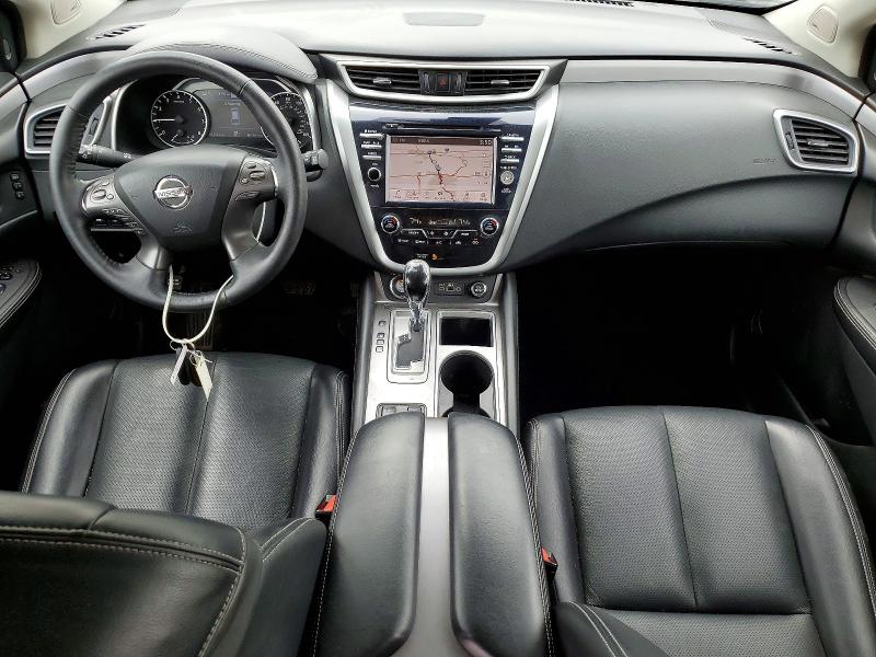 2022 Nissan Murano VIN 5N1AZ2CS4NC107296 COPART salvage auction — HAIL, Ia - Cert Of Title-Salvage Title, sold $8,800 on 2026-07-08 (photo 8)