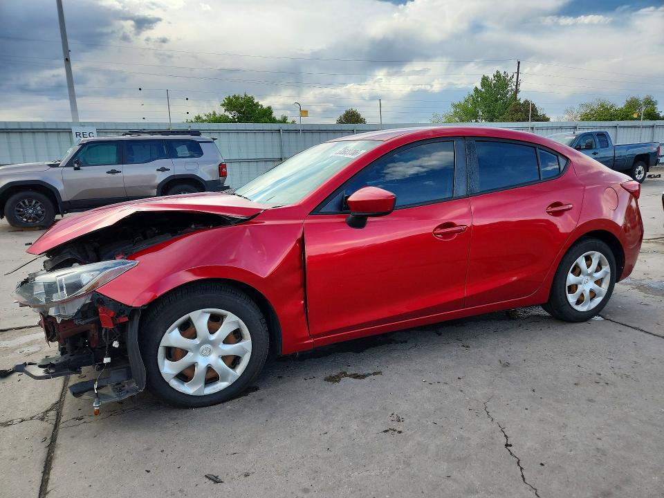 2015 Mazda VIN 3MZBM1U7XFM169844 COPART salvage auction — FRONT END, Ms - Cert Of Title - Hail Salvage, sold $375 on 2026-07-22 (photo 1)