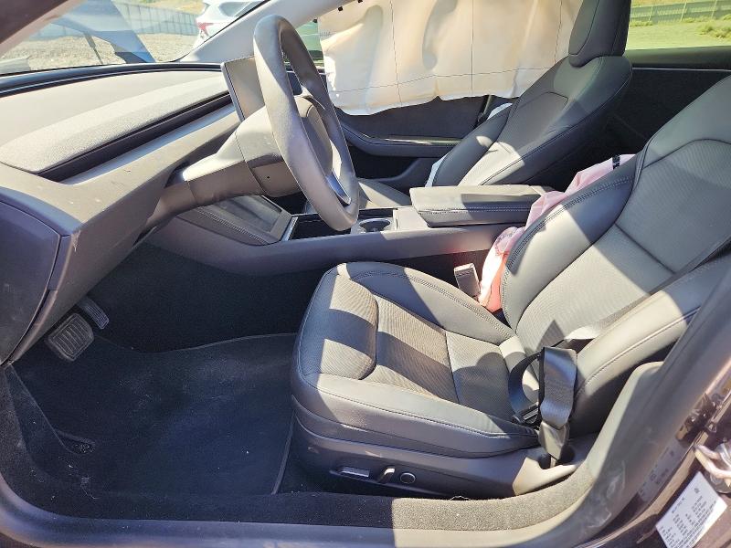 2024 Tesla Model 3 VIN 5YJ3E1EB1RF829740 COPART salvage auction — SIDE, Nv - Salvage Title, sold $13,500 on 2026-07-09 (photo 7)