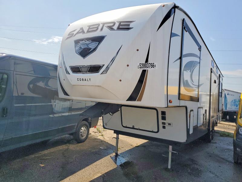 2023 Sabre by forest rive VIN 5ZT3SR0B7P6112703 COPART salvage auction — REAR END, OH - CERT OF TITLE-SALVAGE, sold $8,400 on 2026-07-23 (photo 2)