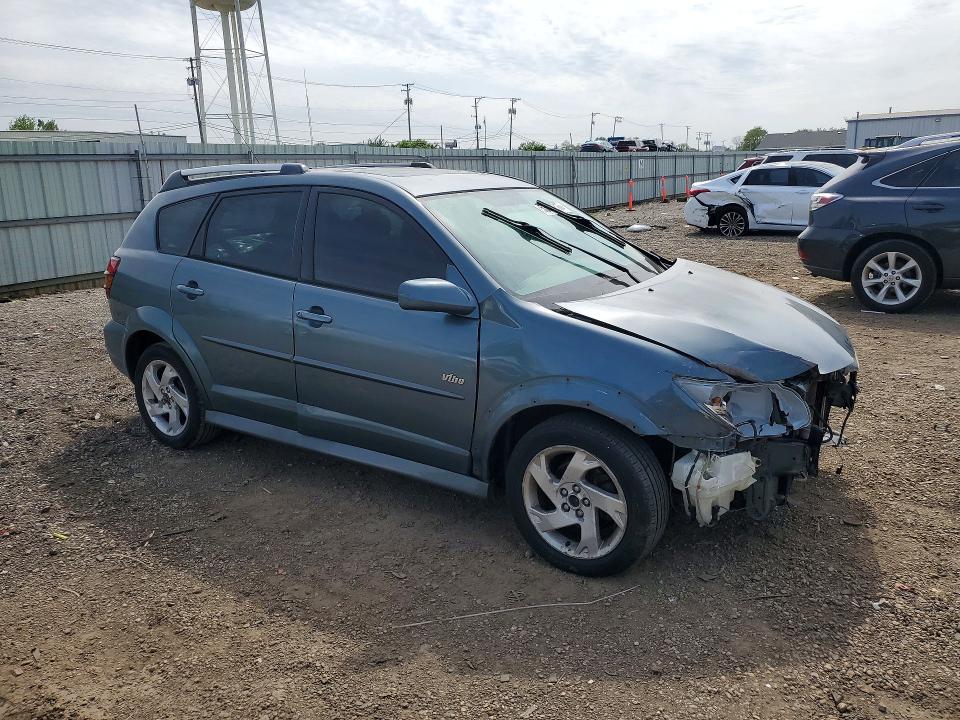 2006 Pontiac Vibe VIN 5Y2SL65806Z421335 COPART salvage auction — FRONT END, Il - Salvage Certificate, sold $475 on 2026-07-22 (photo 4)