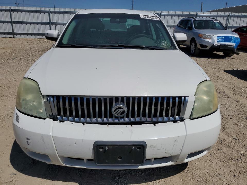 2007 Mercury Montego VIN 1MEHM42187G613567 COPART salvage auction — HAIL, Ia - Cert Of Title-Salvage Title, sold $425 on 2026-07-08 (photo 5)