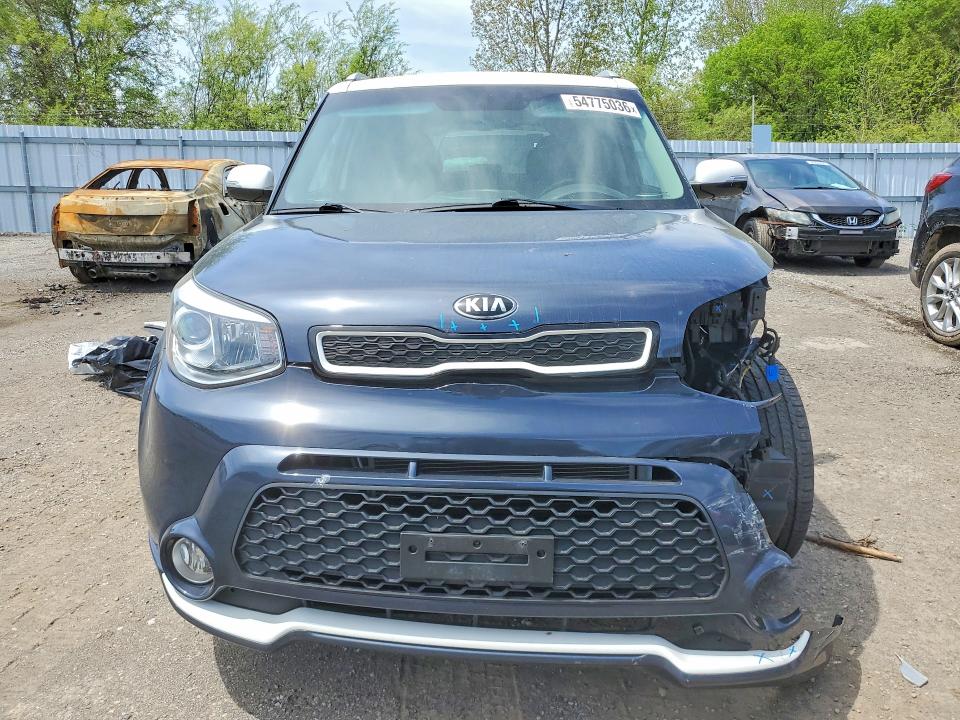 2014 Kia Soul VIN KNDJX3A57E7091293 COPART salvage auction — FRONT END, On - Permit Salvage, sold $1,300 on 2026-07-16 (photo 5)