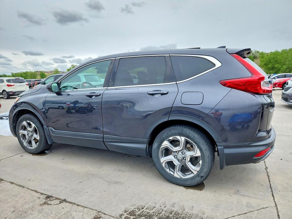 2018 Honda Cr-v VIN 2HKRW2H53JH632447 COPART salvage auction — HAIL, Id - Salvage Certificate Of Title, sold $11,800 on 2026-07-29 (photo 2)