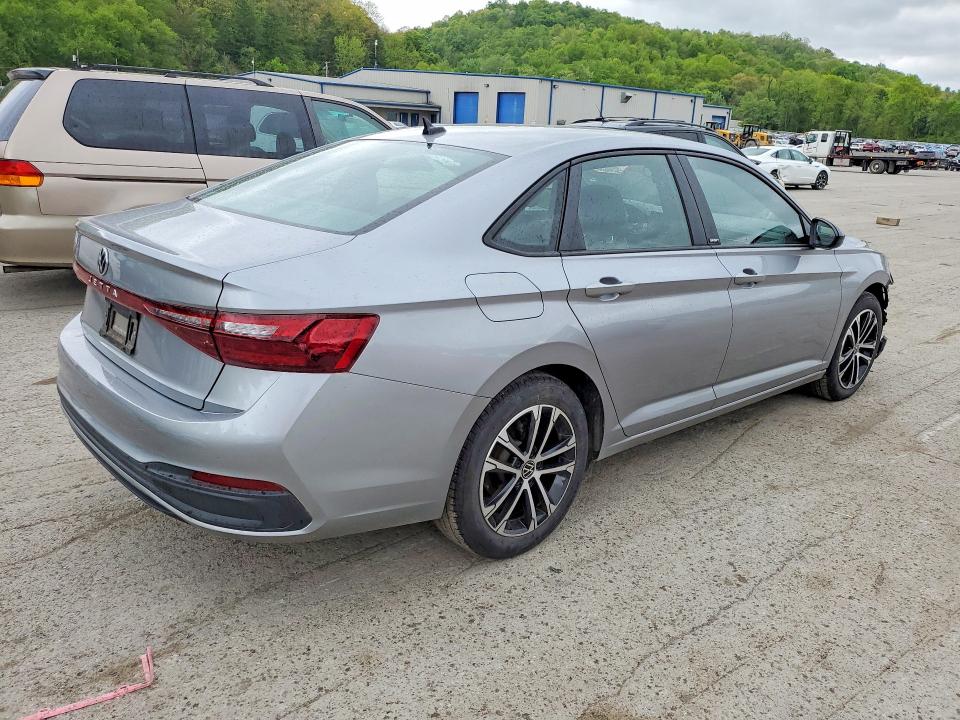 2025 Volkswagen VIN 3VWBX7BU2SM042633 COPART salvage auction — FRONT END, Pa - Certificate Of Salvage, sold $7,500 on 2026-07-02 (photo 3)