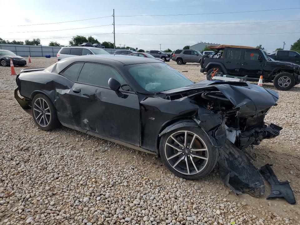 2023 Dodge Challenger VIN 2C3CDZBT1PH518061 COPART salvage auction — FRONT END, Tx - Salvage Vehicle Title, sold $3,350 on 2026-07-09 (photo 4)