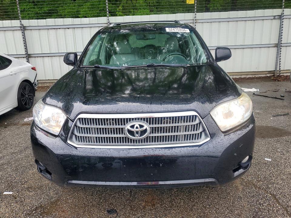 2010 Toyota Highlander hybrid VIN JTEJW3EH8A2042727 COPART salvage auction — REAR END, Ga - Certificate Of Title (P), sold $1,850 on 2026-07-02 (photo 5)