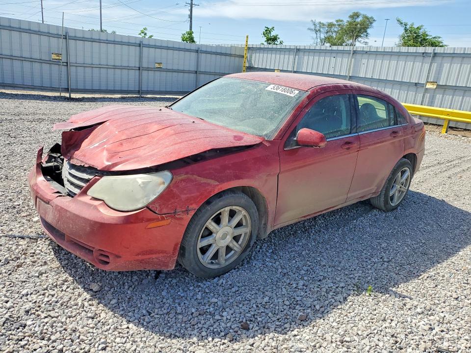 2009 Chrysler Sebring VIN 1C3LC56V49N553985 COPART salvage auction — FRONT END, Ia - Cert Of Title-Salvage Title, sold $80 on 2026-07-10 (photo 1)