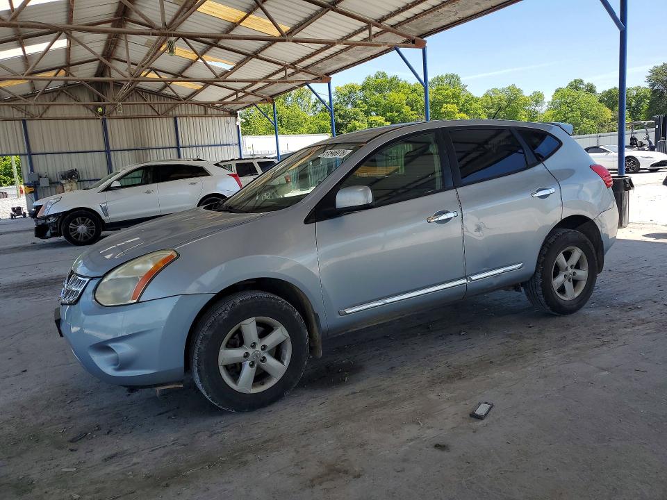 2013 Nissan Rogue VIN JN8AS5MT7DW031706 COPART salvage auction — FRONT END, Ga - Cert Of Ttl-Slvg Manufctr Bybk, sold $425 on 2026-07-02 (photo 1)