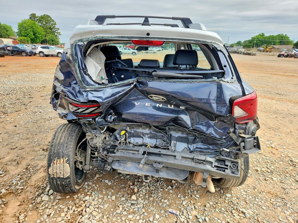 2022 Hyundai Venue VIN KMHRC8A3XNU169685 COPART salvage auction — REAR END, Al - Cert Of Title-Salvage Title, sold $1,850 on 2026-07-29 (photo 6)