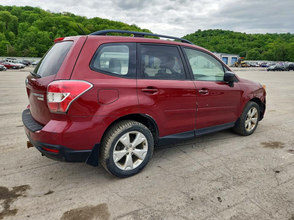 2015 Subaru Forester VIN JF2SJABC5FH580053 COPART salvage auction — FRONT END, Pa - Cert Of Salv-R=Reconstructed, sold $650 on 2026-07-09 (photo 3)