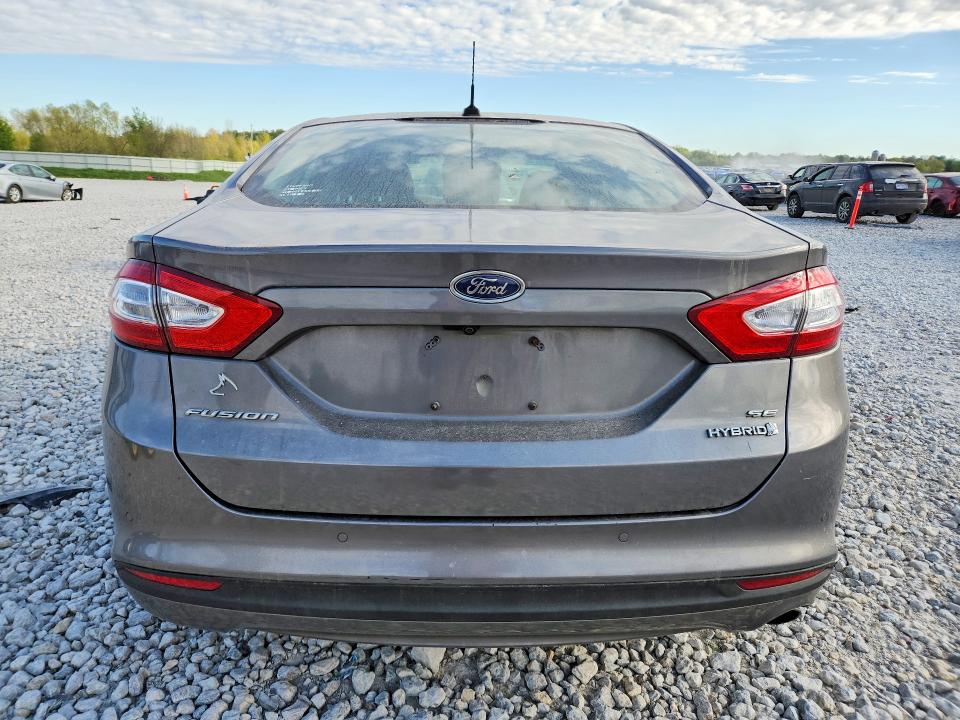 2013 Ford Fusion VIN 3FA6P0LU4DR253547 COPART salvage auction — SIDE, Mi - Cert Of Title-Salvage Vehicle, sold $950 on 2026-07-02 (photo 6)