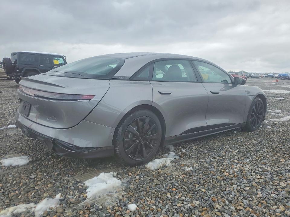 2026 Lucid VIN 50EA1TEA4TA016958 COPART salvage auction — REAR END, Co - Salvage Title, sold $25,500 on 2026-07-14 (photo 3)