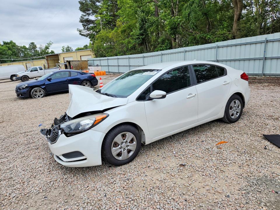 2016 Kia Forte VIN KNAFX4A67G5532419 COPART salvage auction — FRONT END, Nc - Salvage Certificate Of Title, sold $625 on 2026-07-17 (photo 1)
