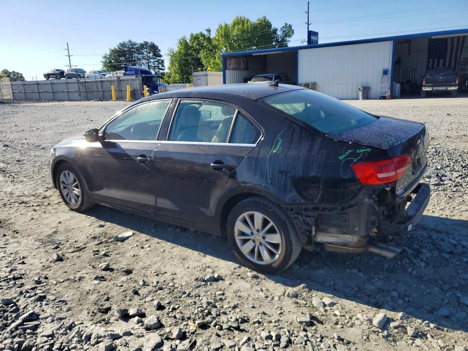 2015 Volkswagen Jetta VIN 3VWLA7AJ8FM340915 COPART salvage auction — REAR END, Nc - Salvage Certificate Of Title, sold $875 on 2026-07-04 (photo 2)
