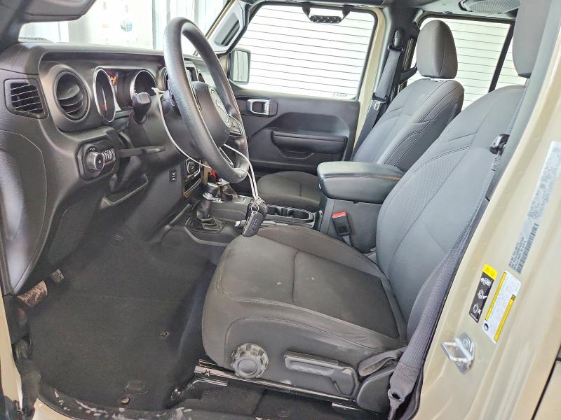 2022 Jeep Wrangler unlimited VIN 1C4HJXDG8NW227103 COPART salvage auction — NORMAL WEAR, MO - CERTIFICATE OF TITLE, sold $22,000 on 2026-07-16 (photo 7)