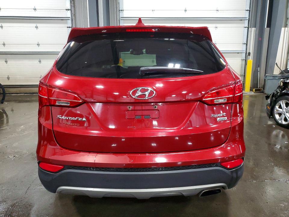 2014 Hyundai Santa fe VIN 5XYZTDLB5EG163960 COPART salvage auction — FRONT END, Mn - Cert Of Title-Prior Salvage, sold $1,450 on 2026-07-07 (photo 6)