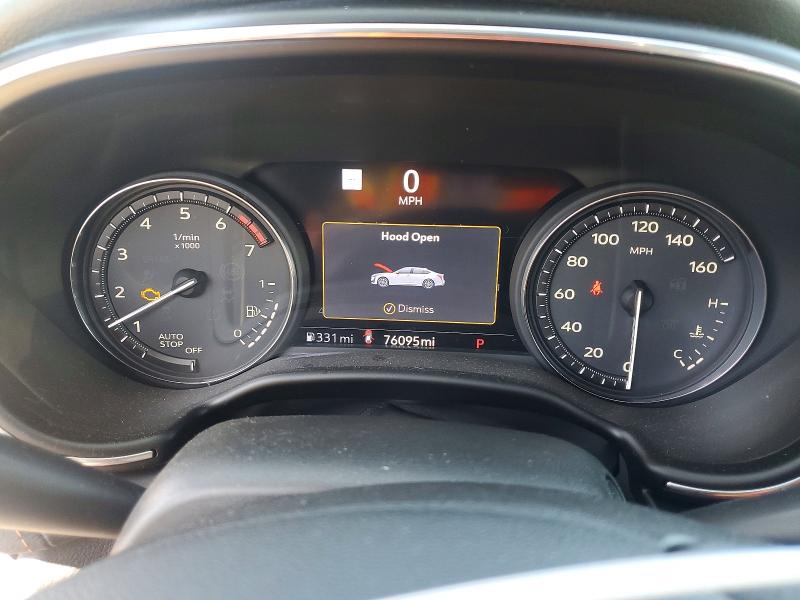 2020 Cadillac Ct5 VIN 1G6DP5RK7L0129424 COPART salvage auction — REAR END, Ca - Salvage Certificate, sold $7,500 on 2026-07-06 (photo 9)