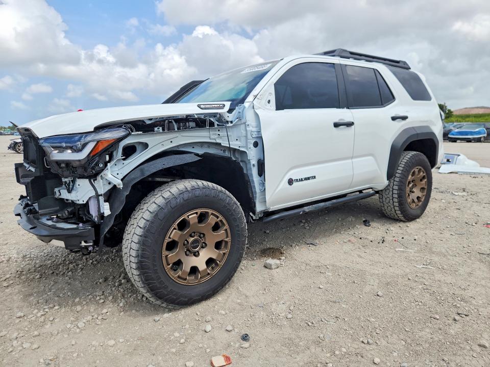 2025 Toyota VIN JTEVB5BR9S5016157 COPART salvage auction — FRONT END, Fl - Cert Of Title Slvg Rebuildable, sold $48,750 on 2026-07-07 (photo 1)