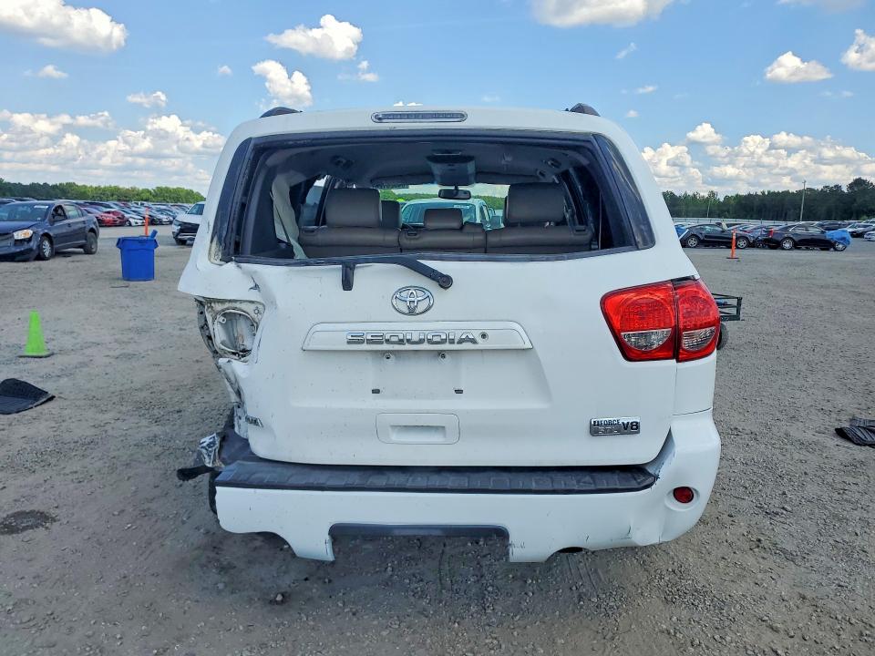 2008 Toyota Sequoia VIN 5TDZY64A58S006925 COPART salvage auction — REAR END, Nc - Salvage Certificate Of Title, sold $2,650 on 2026-07-06 (photo 6)